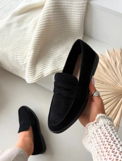 Dámské z eko semiše černé model 21900403 - Boto