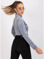 Blúzka DHJ BZ 6561.09P sivá