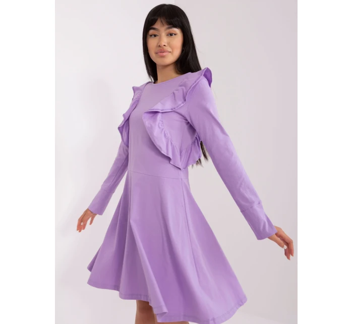 EM SK HW 20 395 šaty.34P svetlo fialová