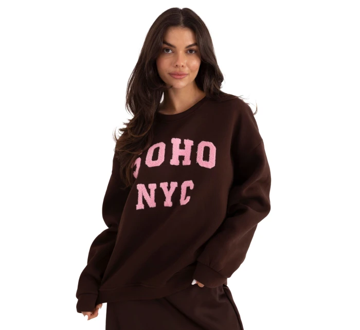 Bluza MJ BL model 21766123 ciemny brązowy - FPrice