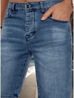 Pánské krátké modré džíny Dstreet model 21988436 - FashionStreet