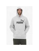 Puma športová klokanka s kapucňou pánska šedá módna bavlna pánska