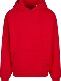 NM 011 Těžká unisex mikina s kapucí red model 22443520 - New Morning Studios