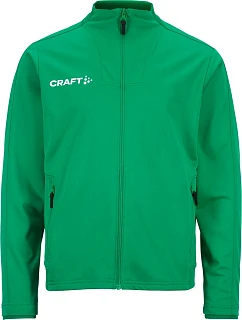 Craft Teamwear Evolve 2.0 Full Zip Jacket Jr Dětská tréninková bunda 82.4763 team green