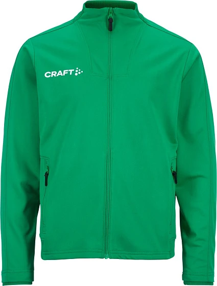 Craft Teamwear Evolve 2.0 Full Zip Jacket Jr Detská tréningová bunda 82.4763 team green Craft Teamwear Evolve 2.0 Full Zip Jacket Jr Detská tréningová bunda 82.4763 team green