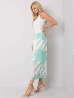 Sukňa DHJ SD 13325.73P biela zelená