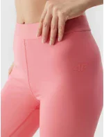 Dámske športové legíny 4F - koralové