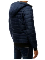 Pánska prešívaná bunda bomber tmavomodrá TX2228 Pánska prešívaná bunda bomber tmavomodrá TX2228