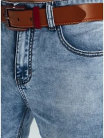 Pánske modré džínsové šortky FashionStreet SX2551