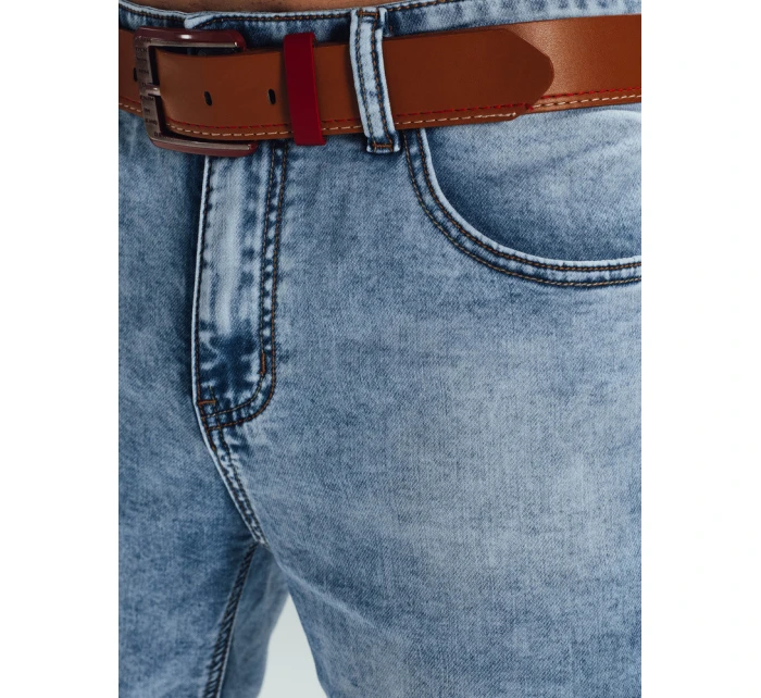 Pánske modré džínsové šortky FashionStreet SX2551