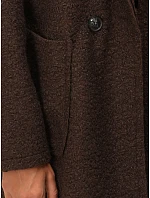 Płaszcz damski typu  z brązowy model 22350779 - FashionStreet