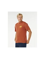 Pánske tričko RIP CURL Pacific Rinse Glass Off Tee, hnedé Pánske tričko RIP CURL Pacific Rinse Glass Off Tee, hnedé