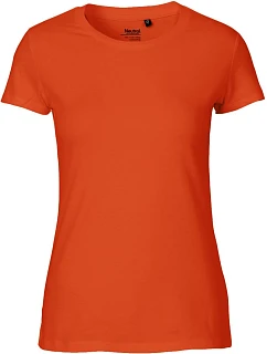 Neutral O 81001 Dámske tričko z bio bavlny 77.8101 oranžové