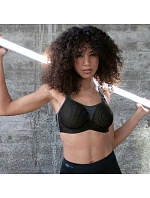 športová podprsenka performance wireX s nastaviteľnými ramienkami 5599 black/anthracite - Active