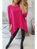 Oversize blúzka fuchsiová Oversize blúzka fuchsiová
