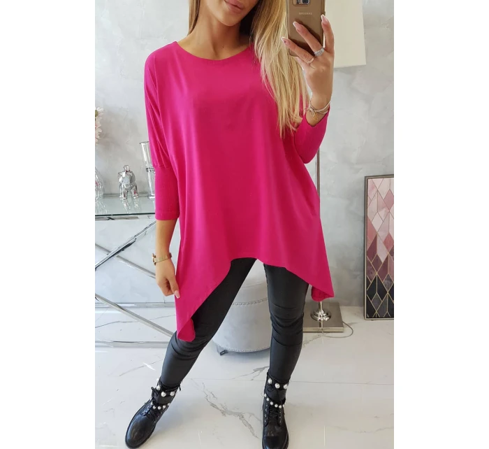 Oversize blúzka fuchsiová Oversize blúzka fuchsiová