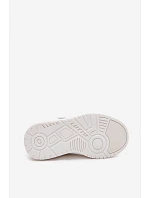 Dětské tenisky na suchý zip  Bílé model 22101607 - Big Star Shoes