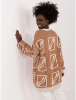 Sweter BA SW model 20301542 camelowy - FPrice