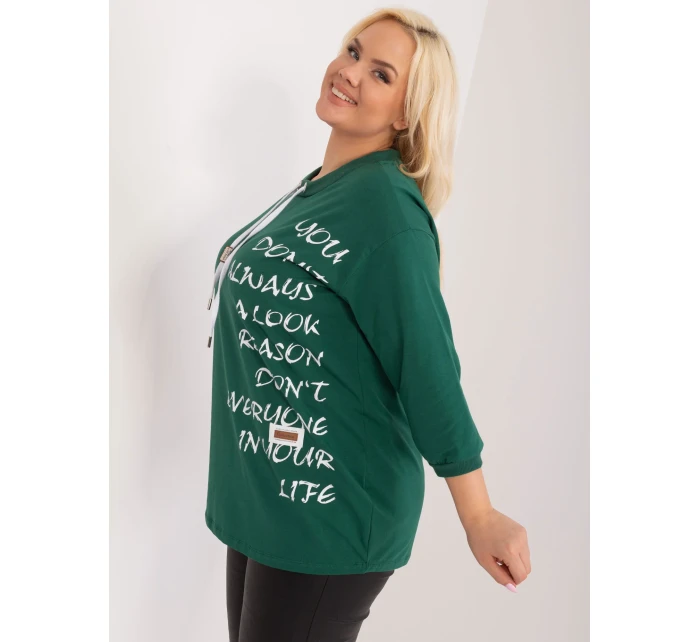 Blúzka RV BZ 9450.36 tmavozelená Blúzka RV BZ 9450.36 tmavozelená