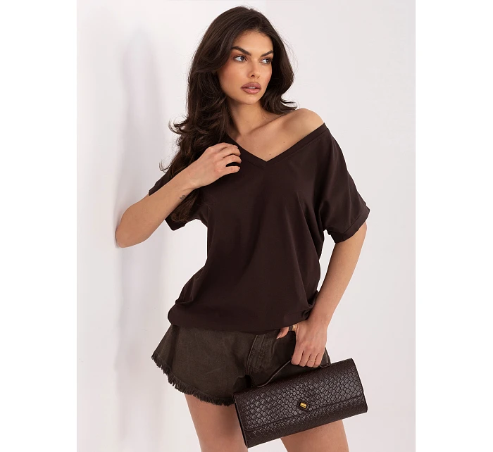 Blúzka RV BZ A1321.91 tmavohnedá