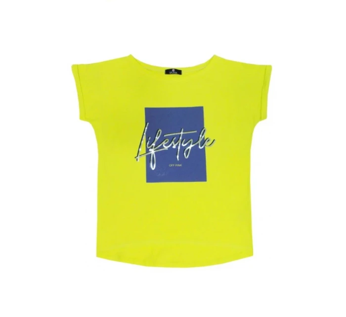 Dámské tričko  zelené  model 18564635 - OFF PINK