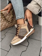 Dámské khaki kozačky Dstreet model 21981351 - FashionStreet Dámské khaki kozačky Dstreet model 21981351 - FashionStreet