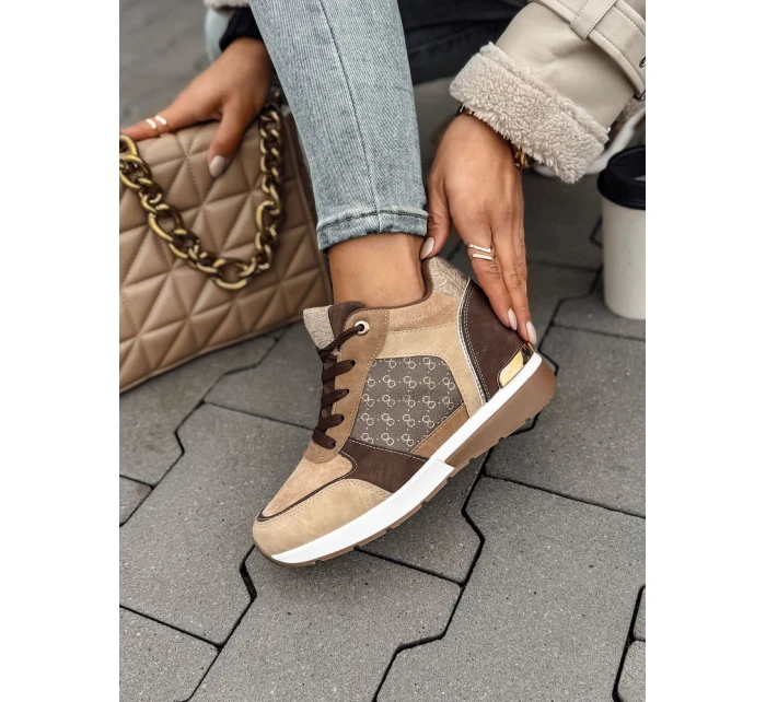 Dámské khaki kozačky Dstreet model 21981351 - FashionStreet Dámské khaki kozačky Dstreet model 21981351 - FashionStreet