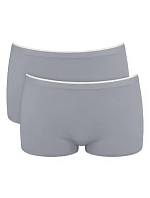 Dámske nohavičky GO Sense Short 2P - GRAY - sivá 3602 - SLOGGI