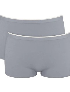 Dámske nohavičky GO Sense Short 2P - GRAY - sivá 3602 - SLOGGI