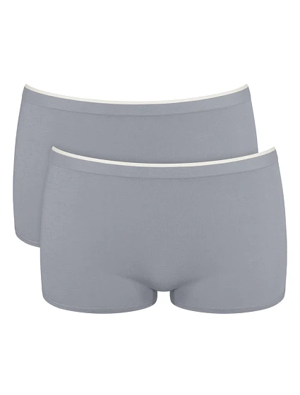 Dámske nohavičky GO Sense Short 2P - GRAY - sivá 3602 - SLOGGI