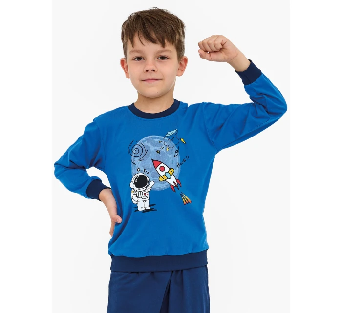 Kids Boy model 21236401 Galaxy pyžamo délka/r 86128 - Cornette Kids Boy model 21236401 Galaxy pyžamo délka/r 86128 - Cornette