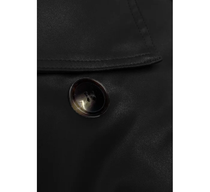 Čierne sako s podšívkou a klopami (1802#-1) Čierne sako s podšívkou a klopami (1802#-1)