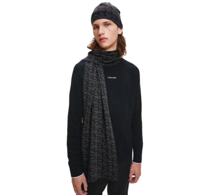 Calvin Klein Shadow Monogram M K50K507498 čiapka + šál