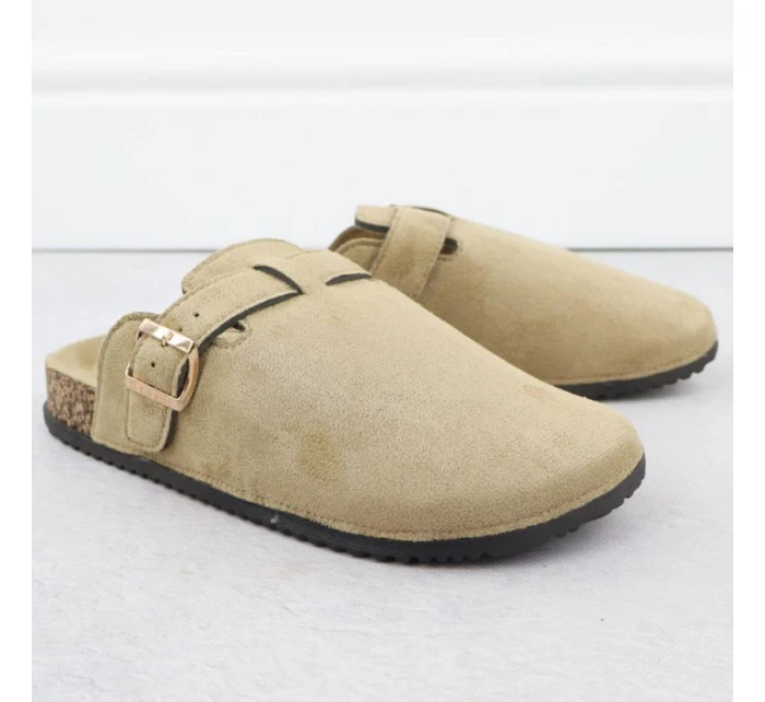 Big Star W semišové žabky SS274738 INT2156B