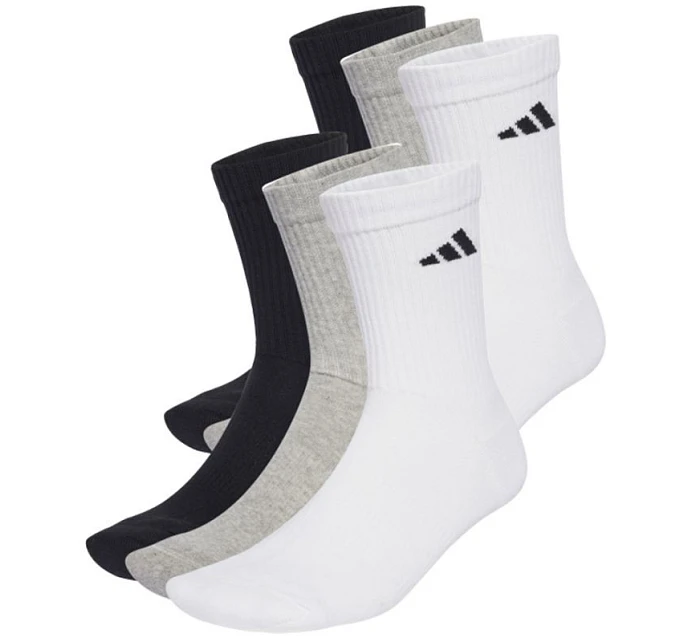 Ponožky adidas Cushioned Crew 6PP JW6008 Ponožky adidas Cushioned Crew 6PP JW6008
