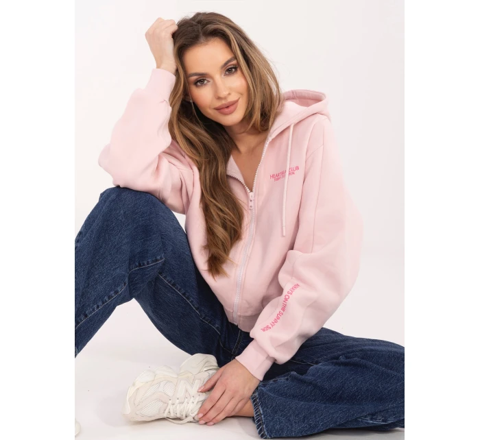 Blúzka D10600BI02863A1 svetlo ružová