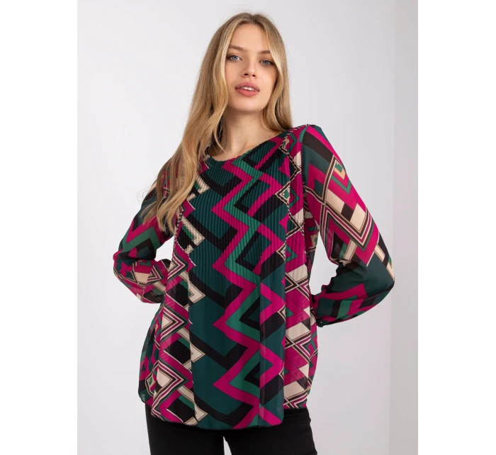 Halenka DHJ BZ tmavě zelená model 17356202 - FPrice Halenka DHJ BZ tmavě zelená model 17356202 - FPrice