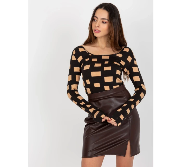 Dámska blúzka LK BZ 509198.48P čierna - FPrice Dámska blúzka LK BZ 509198.48P čierna - FPrice