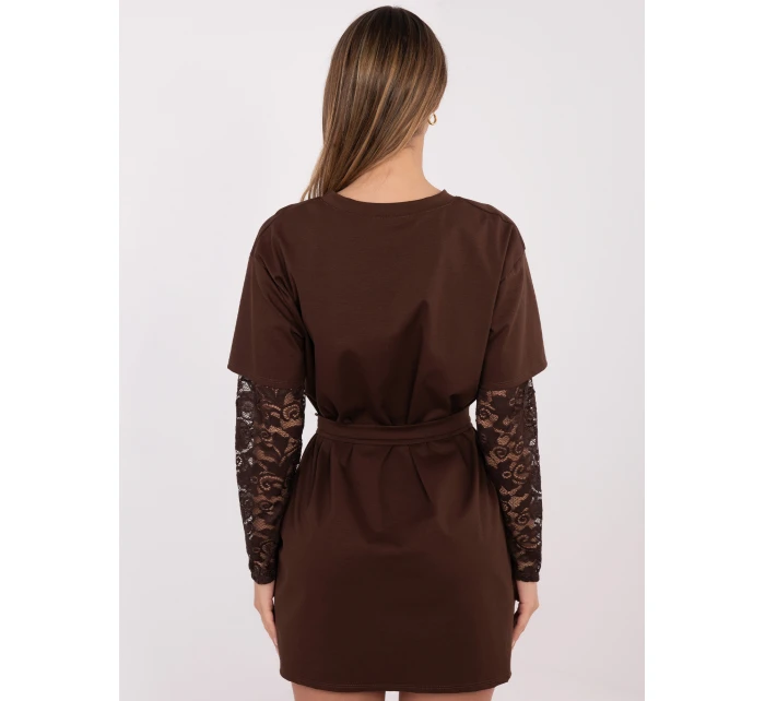 Šaty MI SK 4303.62 hnedé