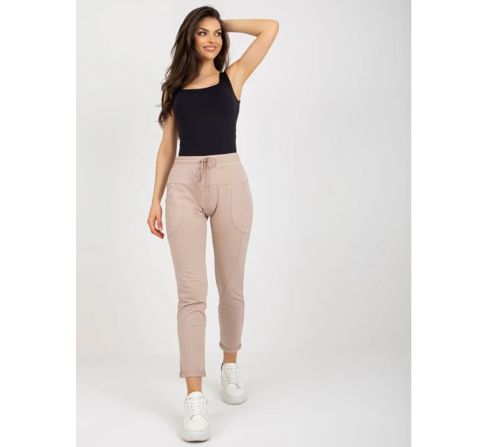 Tepláky RV DR 8696.20 béžová