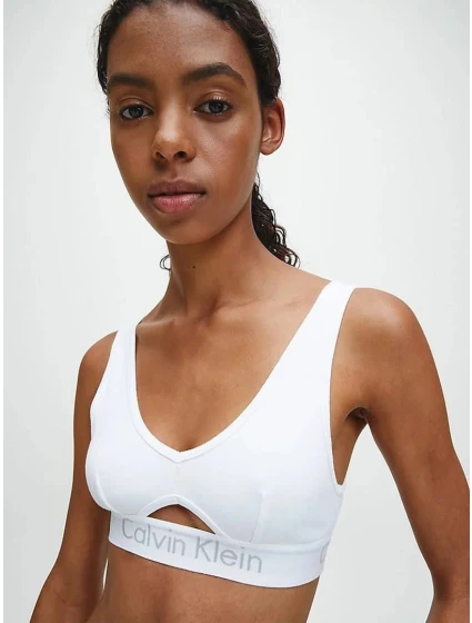 Calvin Klein Bralette podprsenka Body White With Cutout S
