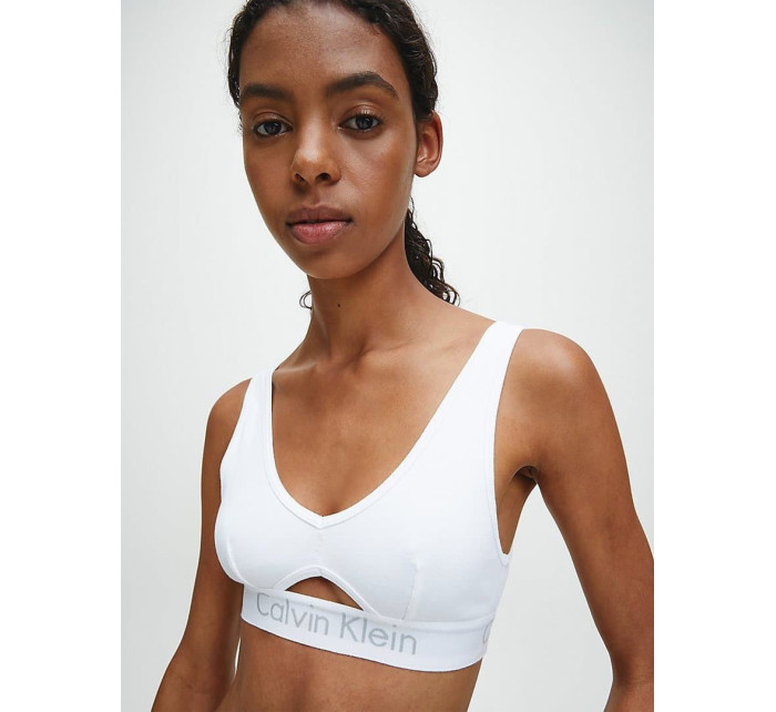 Calvin Klein Bralette podprsenka Body White With Cutout S