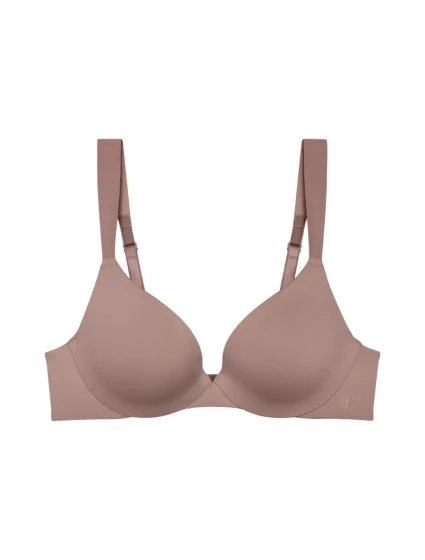 Dámska podprsenka Body Make-Up Illusion WP EX - BROWN - svetlohnedá 00ZE - TRIUMPH