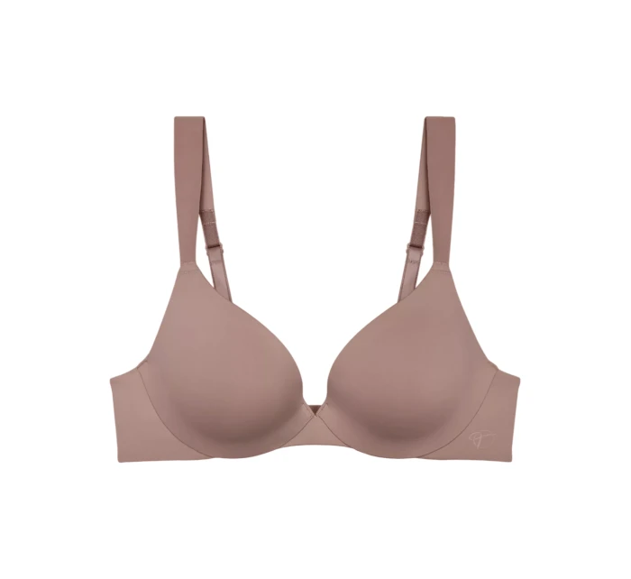 Dámska podprsenka Body Make-Up Illusion WP EX - BROWN - svetlohnedá 00ZE - TRIUMPH