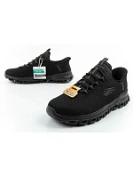 Pánske topánky Skechers Sneakers Glide-Step Pohodlné ľahké tenisky Slip-Ins black