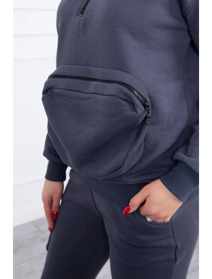 Izolovaná sada s ozdobným vreckom grafitová Izolovaná sada s ozdobným vreckom grafitová