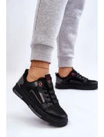 Damskie Niskie Sneakersy Cross Jeans LL2R4012C Czarne