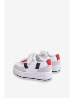 Klasické dětské sportovní boty bílé a Červené model 21621683 - Boto Klasické dětské sportovní boty bílé a Červené model 21621683 - Boto