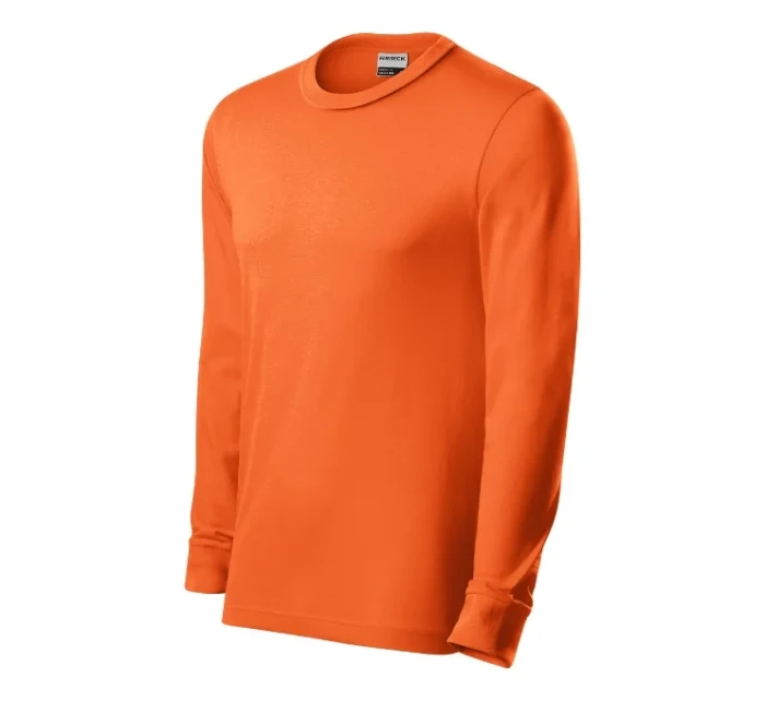 Resist LS Tričko unisex oranžová 11 (štítok značky)