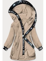 Jednoduchá béžová dámská bunda model 17249704 - S'WEST